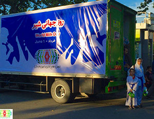 توزیع شیر رایگان در مازندران 10