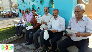 توزیع شیر رایگان در مازندران 16