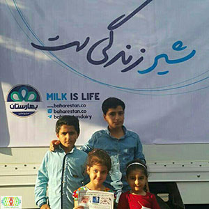 توزیع شیر رایگان در مازندران 20